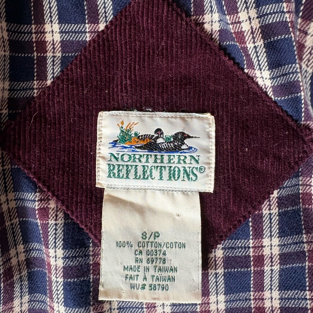 Vintage Northern Reflections Corduroy Barn Jacket- size small *oversized* - Picture 6 of 8